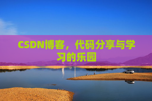 CSDN博客，代码分享与学习的乐园